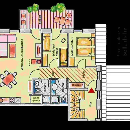 דירה Gut Frielinghausen משדה